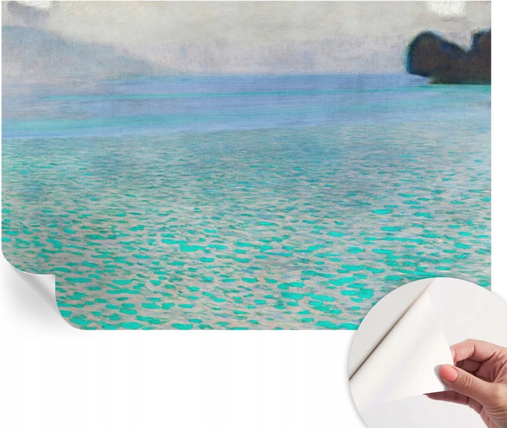 Öntapadós Dekoratív Fotótapéta Hálószobába Türkiz víz 104x70 cm