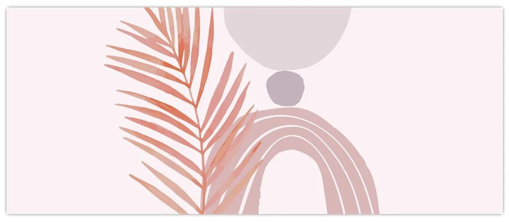Kép - Lila minimalizmus N⁰1 (120x50 cm)