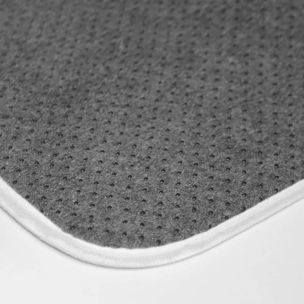 Zöld fürdőszobai kilépő 45x75 cm Vagabonde – douceur d'intérieur