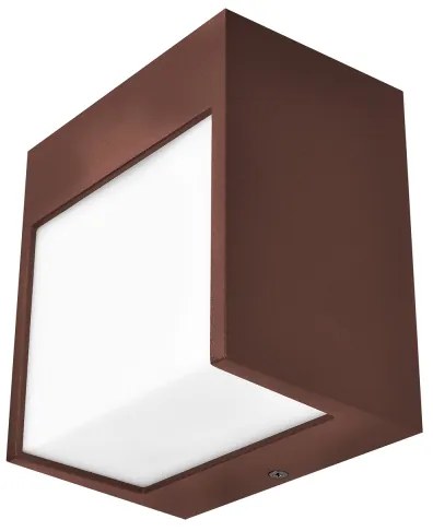 Brilagi - TERNI LED/12W/230V kültéri fali lámpatest barna IP44