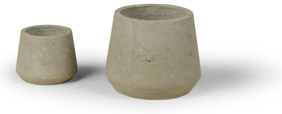 Concrete 2 db virágcserép - Bonami Selection