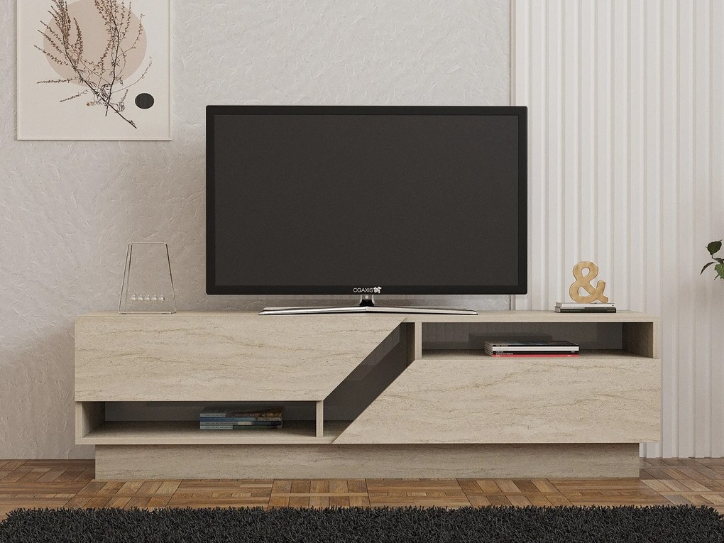 TV szekrény Koza - Travertine