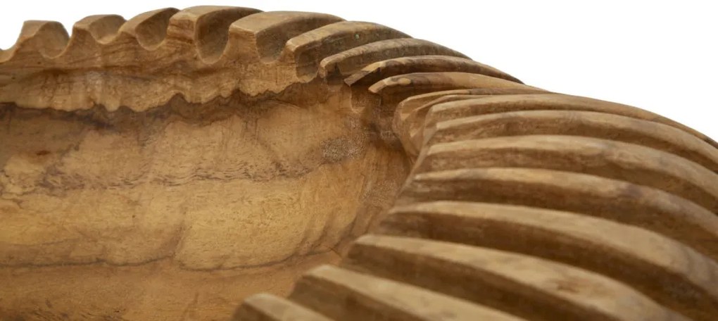 Tálca geris teak ø 35x7cm