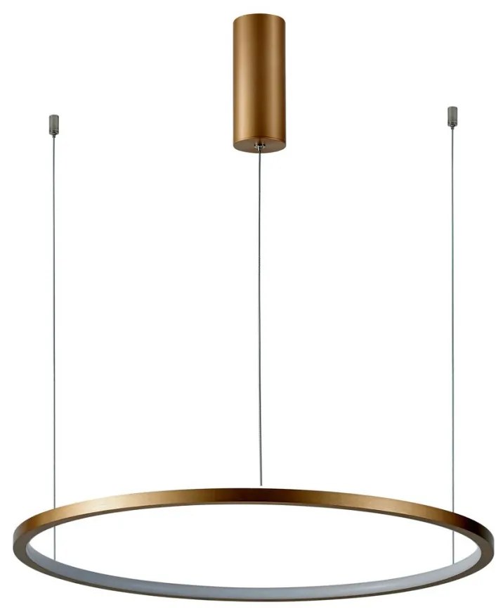 Italux Vinola PND-56135B-080RPP-GD-3KS4K-TRDIMM Függőlámpa 1x48W/LED 3000K|4000K 3840lm IP20