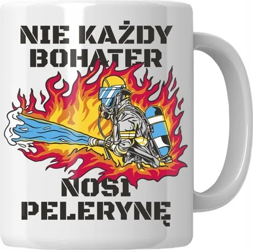 Tűzoltó bögre Hős Ajándék Tűzoltó Ajándék