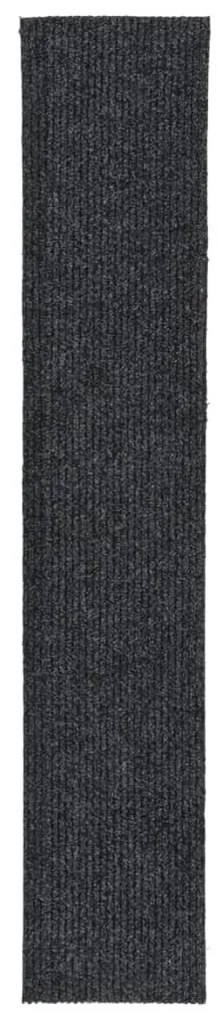 antracitszürke koszfogó futószőnyeg 100 x 500 cm