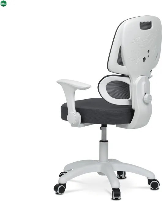 Gyerek Forgószék, Magasságállítás, Szürke Hálós. KA-K1063 GREY