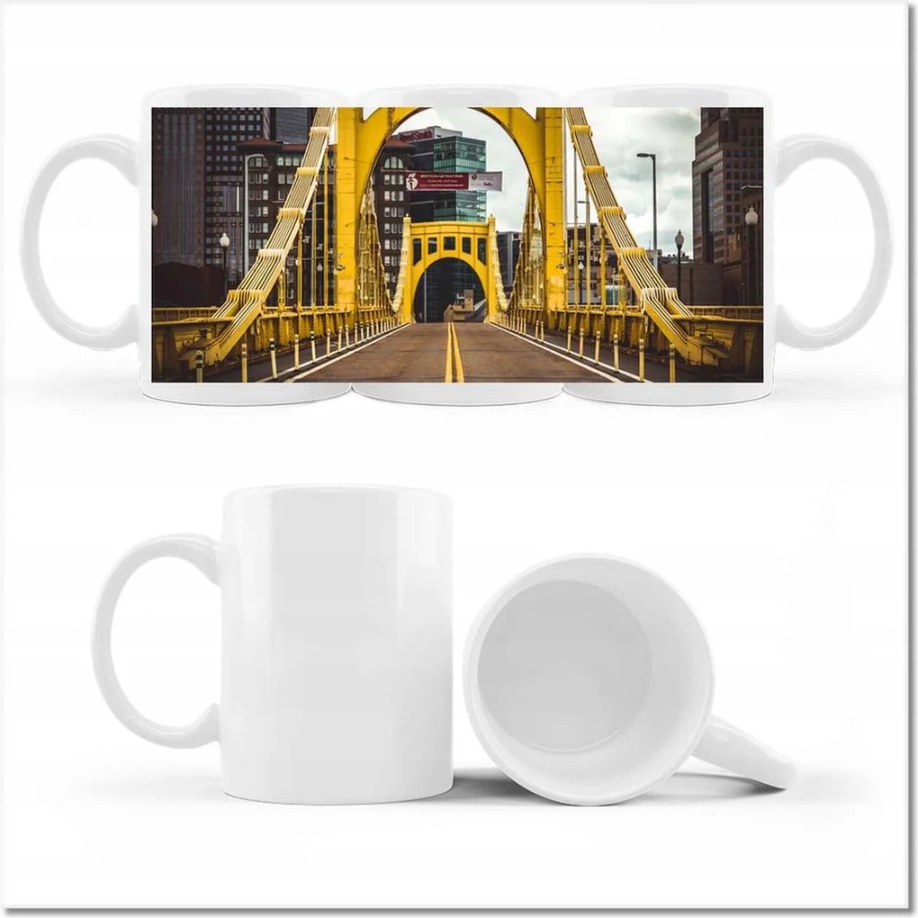 Fotó bögre Városi táj Kilátás