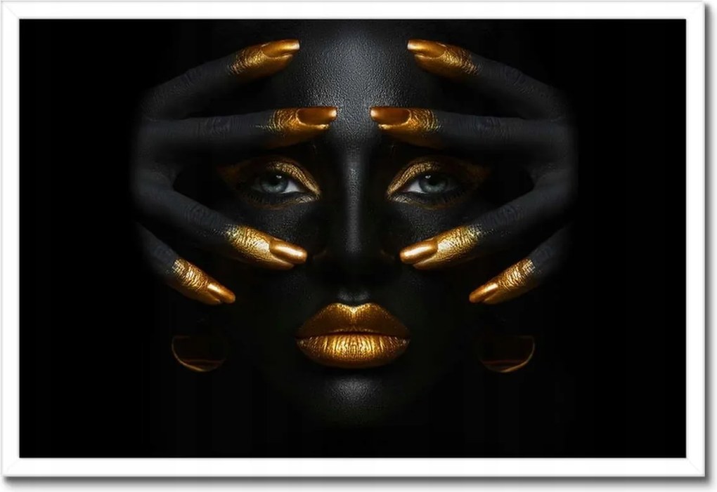 Poszterek keretben 60x40 Arany tekintet