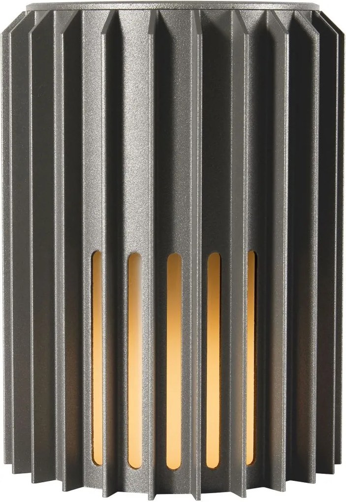 Nordlux modern skandináv kültéri fali lámpa aludra antracit nor2118011250 IP54