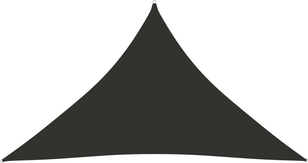 vidaXL antracitszürke háromszögű oxford-szövet napvitorla 5 x 5 x 6 m