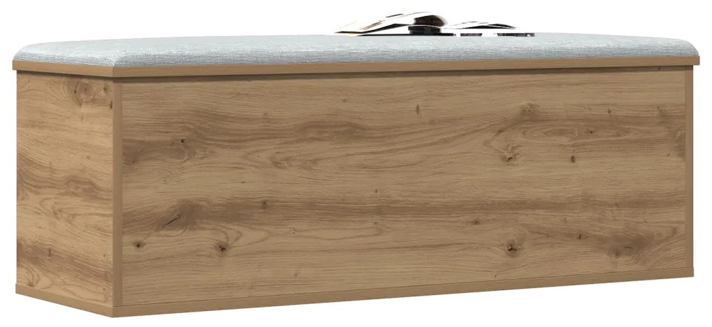 Kézműves Tölgy Tárolódoboz 102x35x35 cm Műanyag