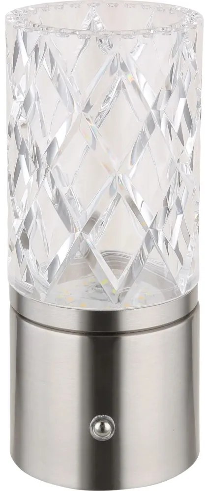 Globo 21010N - LUNKI LED asztali lámpa, 2,5W, 3,7V, dimmelhető