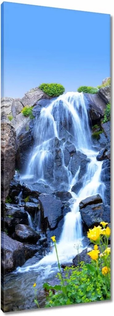 Vászonkép 40x100 Vízesés Tájképek