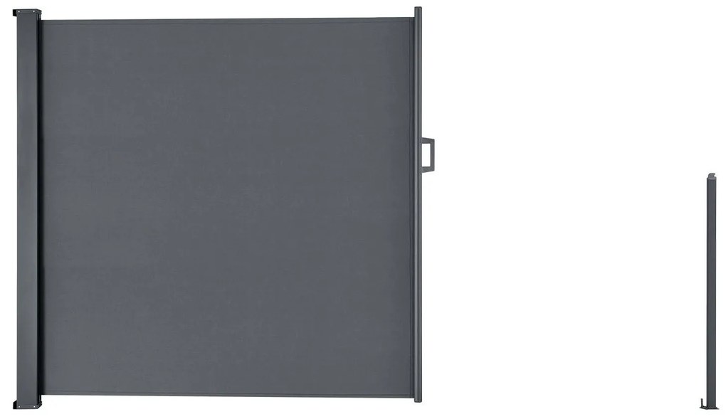 Juskys Dubaj oldalsó napellenző 300x160 cm - antracit