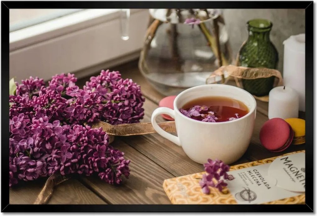 Poszterek keretben 60x40 Virágok