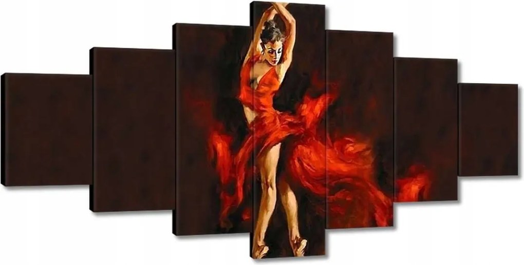 Képek 210x100 Szenvedélyes tánc Nő