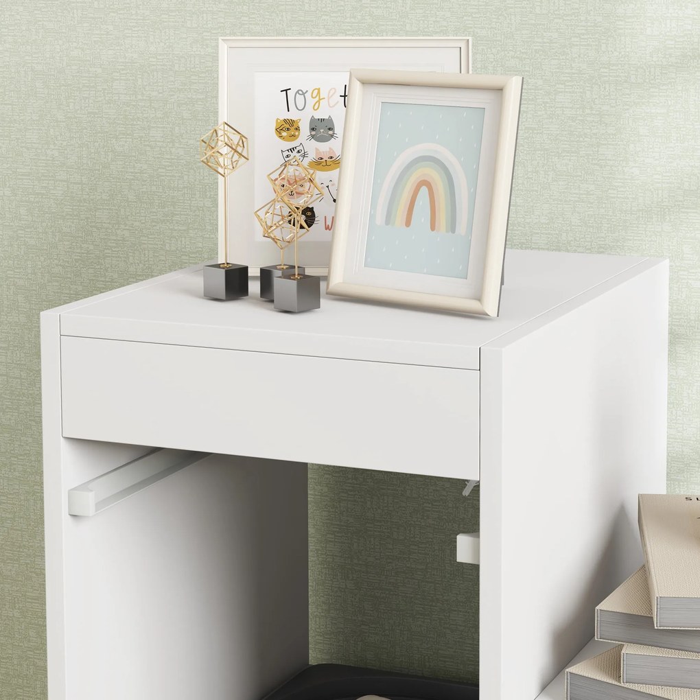 AIYAPLAY Játék Tároló Szekrény 6 Leszerelhető Tárolódobozzal, 3 Szint, Könnyű Játék Tárolás Gyerekeknek, Gyors Takarítás, 3-8 Éveseknek, Szürke | Aoso