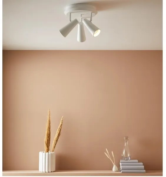 Markslöjd 108203 - Spotlámpa CREST 3xGU10/7W/230V fehér