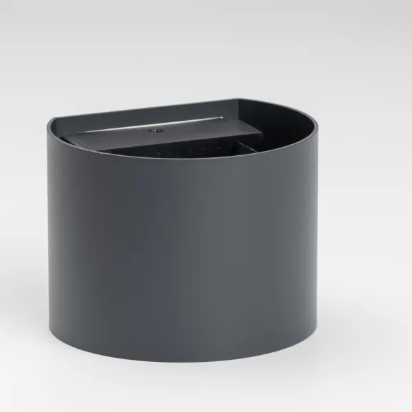 Brilagi - LED Kültéri fali lámpa RONDO LED/6W/230V antracit IP54