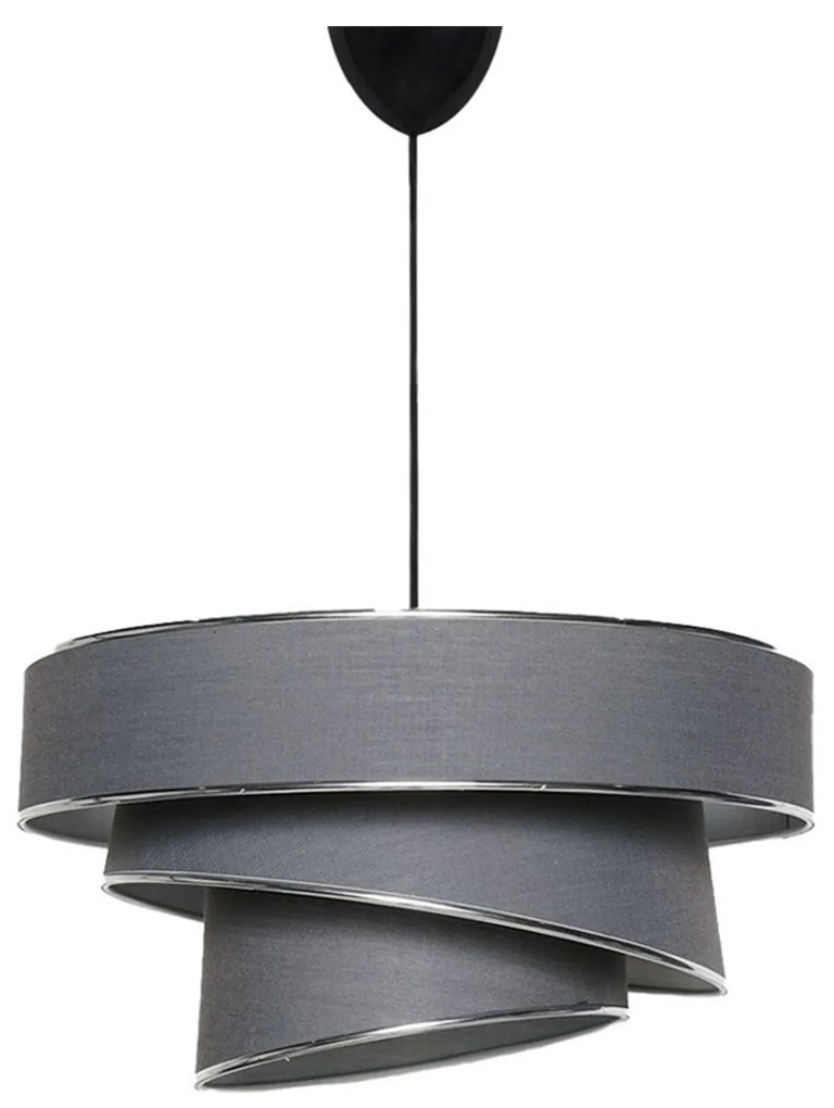Függőlámpa, Couper - Antracit, Silver