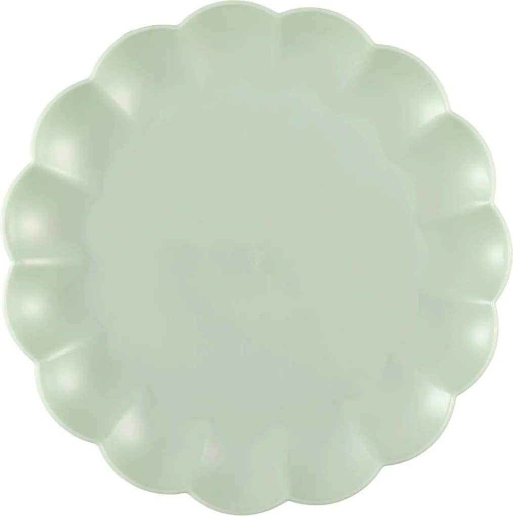 Ebédlő tányér Iris 25,5cm zöld világos
