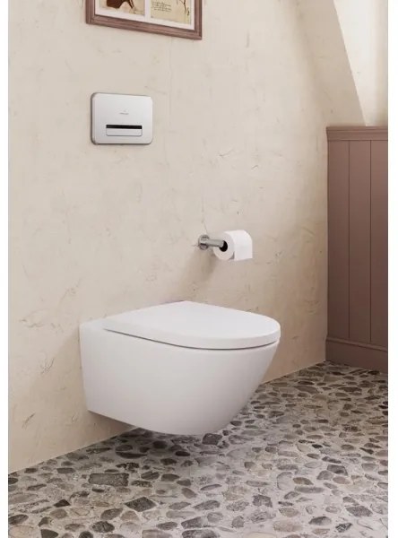 Villeroy & Boch TVA15101400061 - ELEMENTS WC-papírtartó, fényes króm