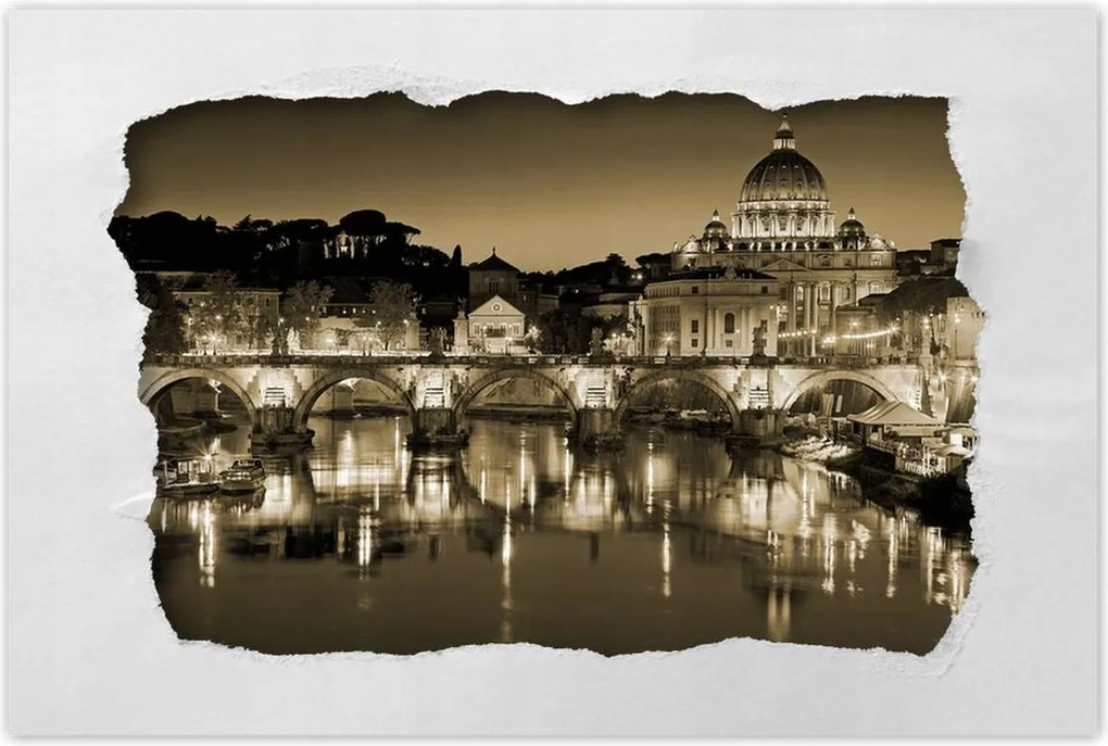 Poszterek 90x60 Róma Vatikán panoráma