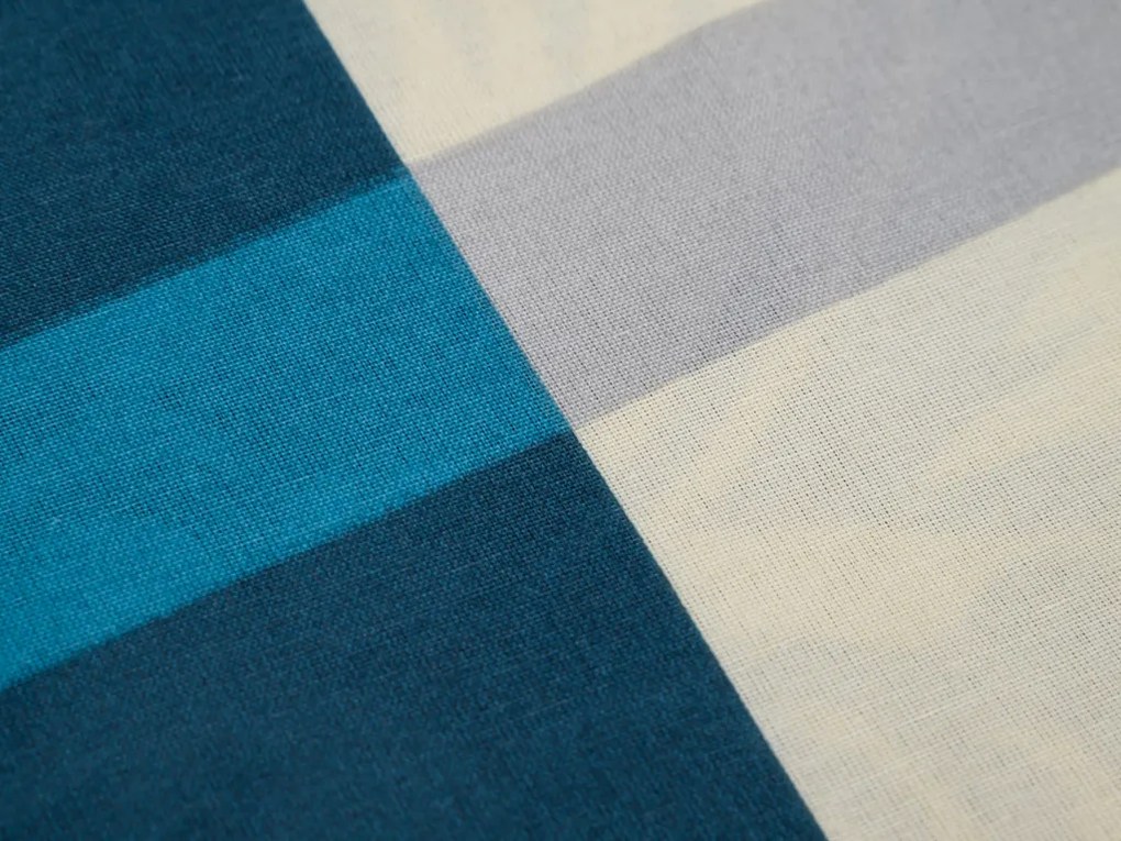 DELUXE türkiz pamut ágyneműhuzat Ágyneműhuzat mérete: 70 x 90 cm | 140 x 200 cm