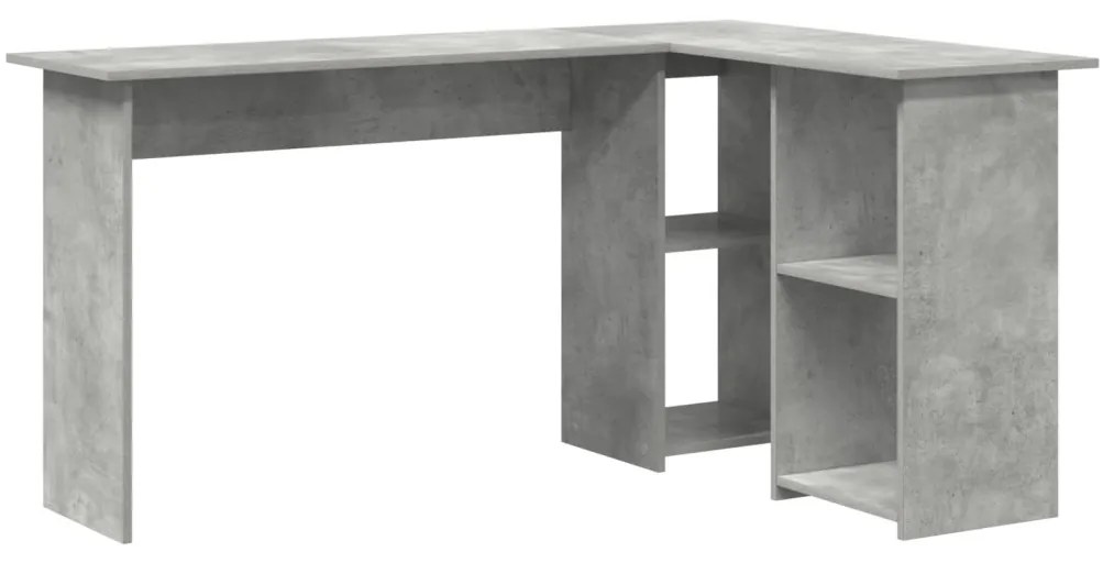 Beton szürke számítógépes asztal Beton szürke Forgácslap