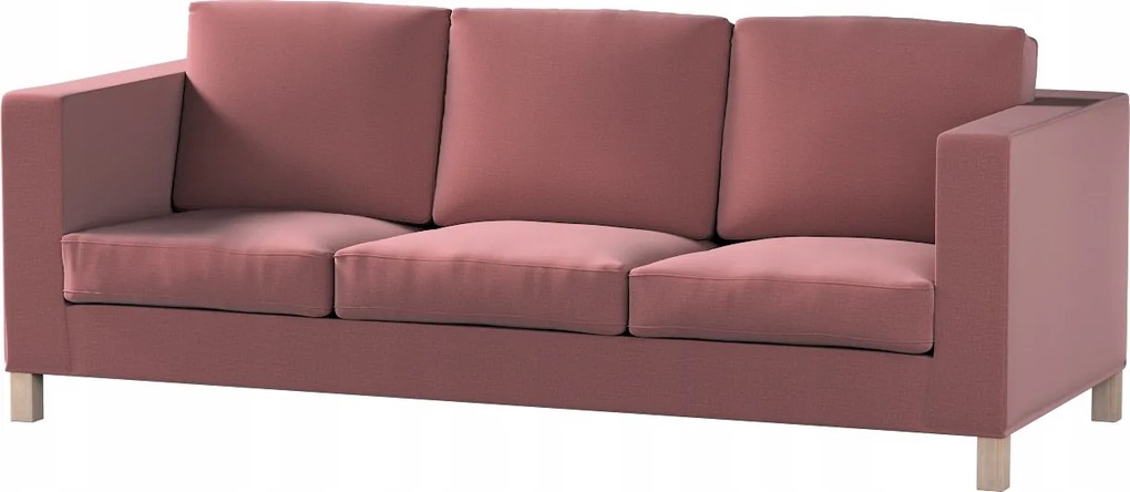 Karlanda 3 személyes kinyitható kanapé huzat Ikea lila