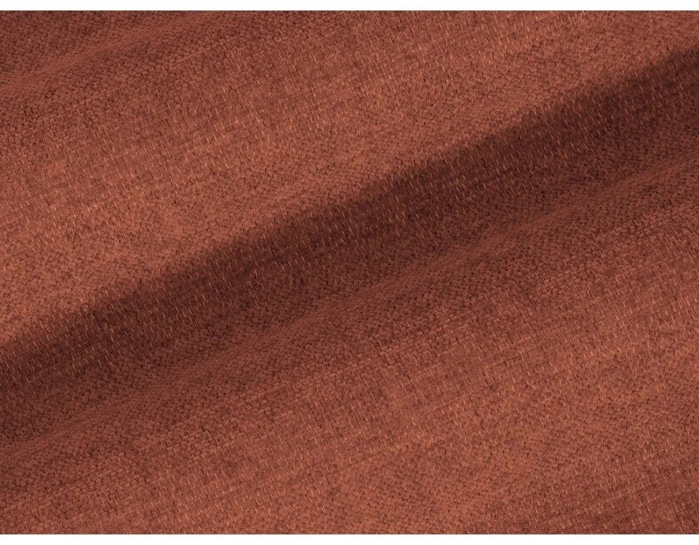 Téglavörös sarokkanapé (bal oldali-L alakú) Bemy – Micadoni