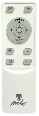 LED Fényerőszabályozható mennyezeti lámpa LED/95W/230V 3000-6500K + távirányító