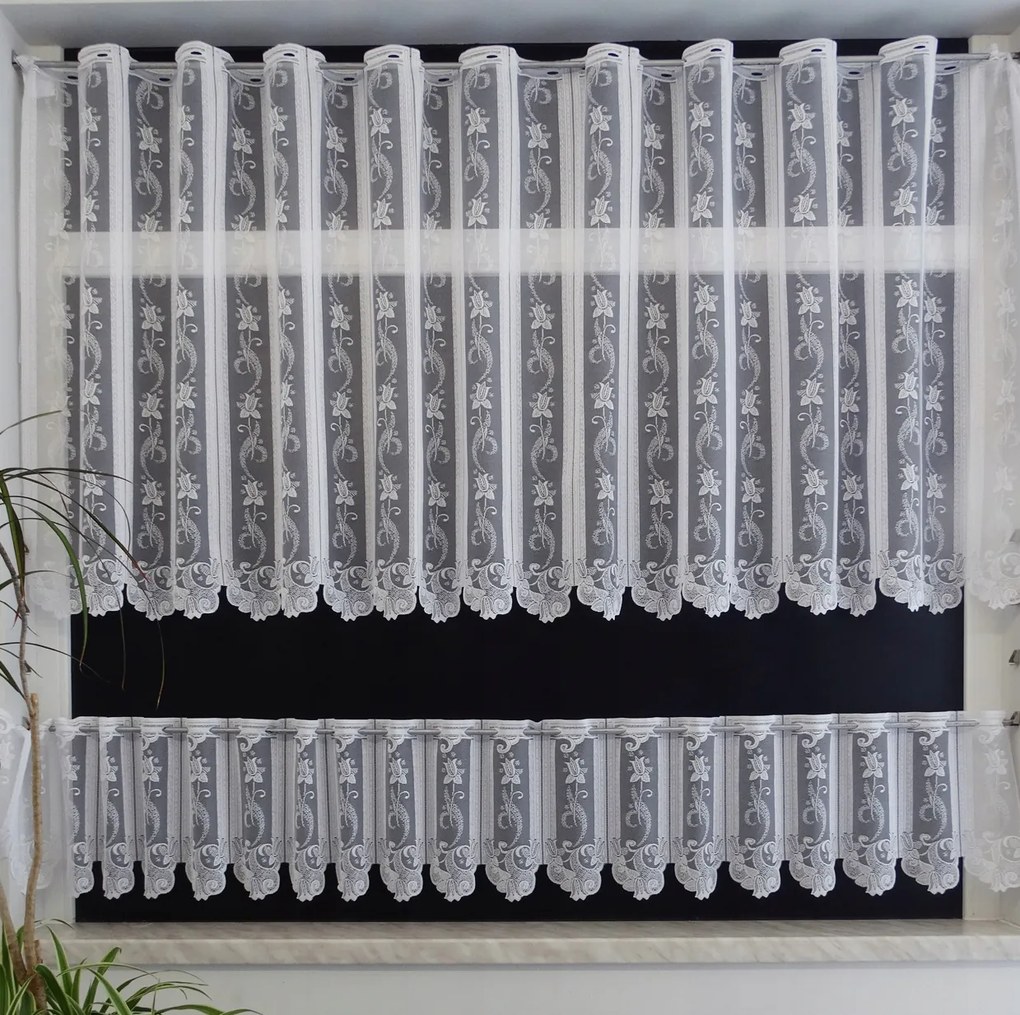 Mg Irigység Panel jacquard fehér 5921 180x90cm kész K