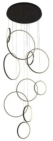 LED dimmelhető csillár zsinóron LED/290W/230V 3000-6500K + távirányítás