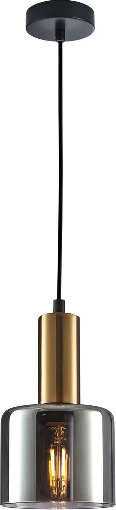 Italux modern függeszték santia füstös réz itxpnd-65342-1-brosg