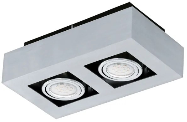 Eglo 64695 - LED Spotlámpa LOKE PRO 2xGU10/5W/230V 3000K króm