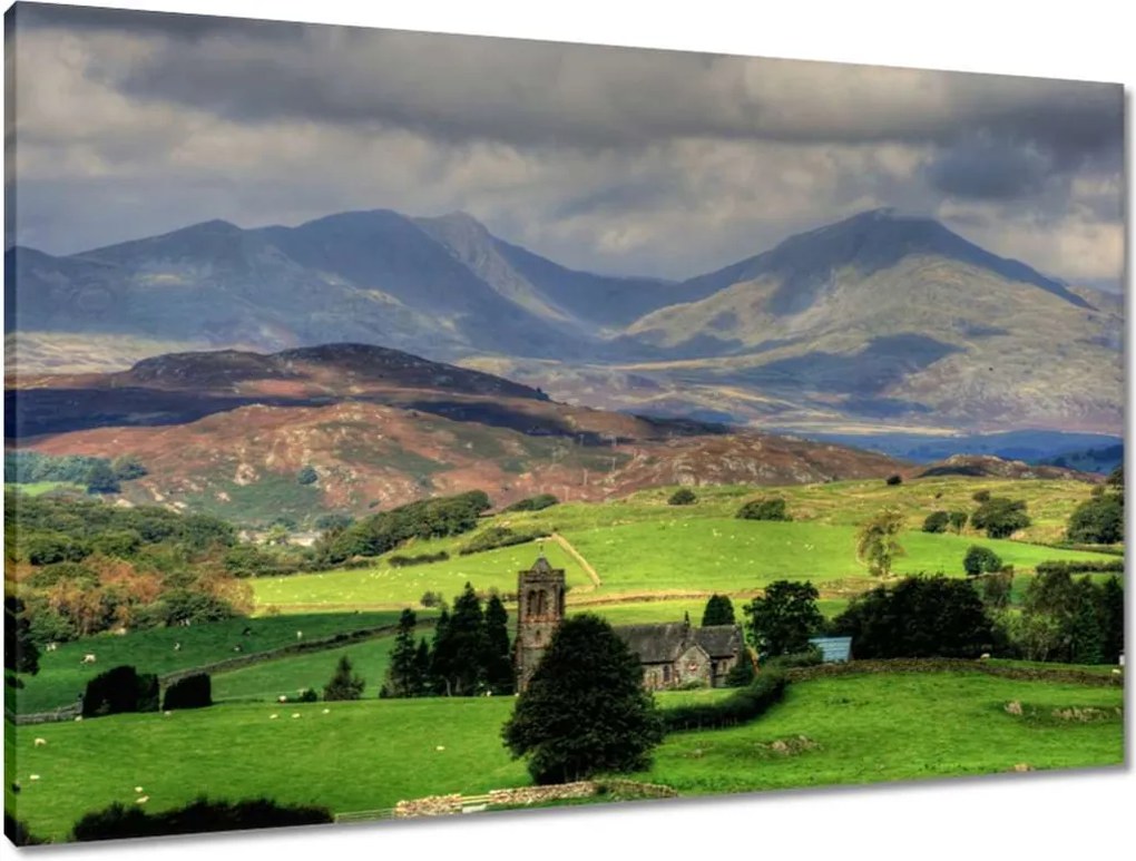 Vászonkép 90x60 Hegyi tájkép