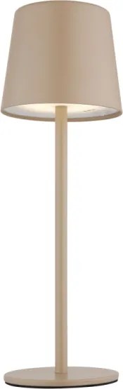 Globo 58482S-LED VAN. asztali lámpa 12W/5V 2200mAh IP44 krém, töltővel