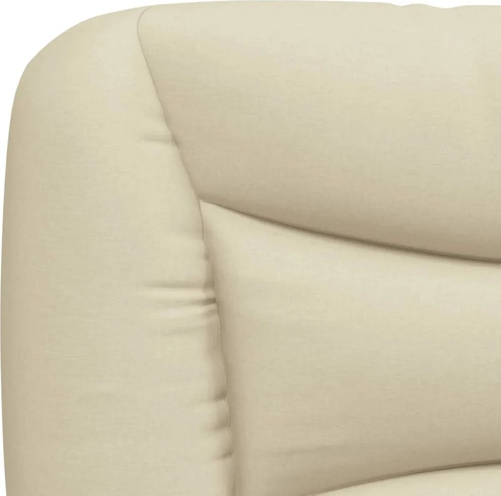 krémszínű szövet fejtámla párna Hvar 100 cm