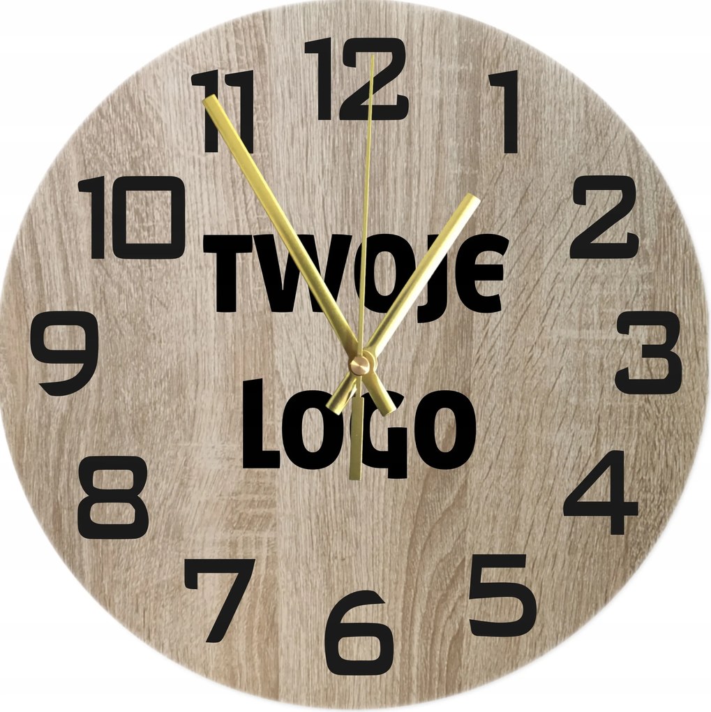 Személyre szabott óra Fodrász Szalon Fodrász Logo 45 cm