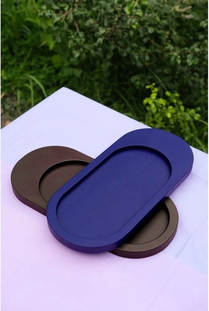 Fa dekoratív tálca 15x32 cm Tenu – noo.ma