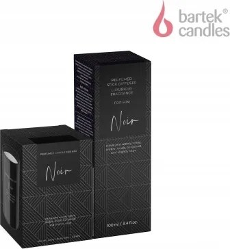 Illatkészlet Gyertya Diffúzor Neki Noir For Him Bartek Candles