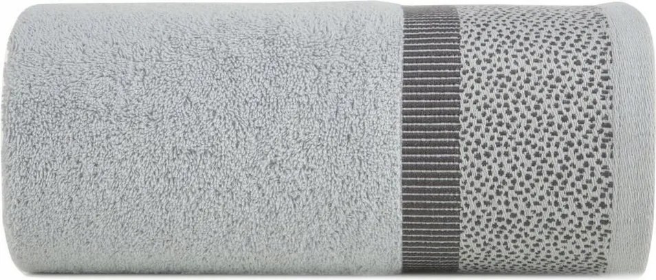 Törölköző 50x90 ezüst frottír 485 g/m2