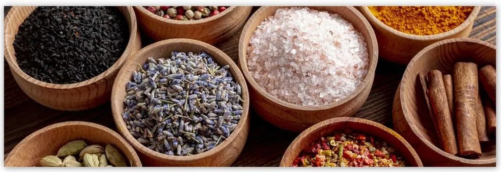 Poszterek 200x66 Só Ánizs Fahéj kurkuma