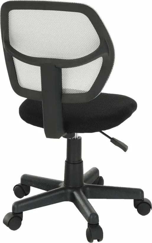 Forgószék, szürke/fekete, MESH