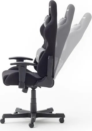 DXRacer irodai gamer szék, fekete