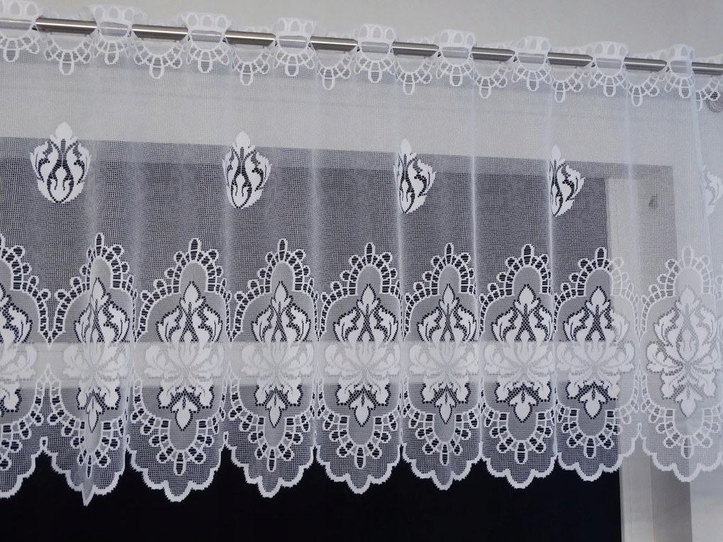 Mg Irigység jacquard 33693 fehér 70cm Ár pol