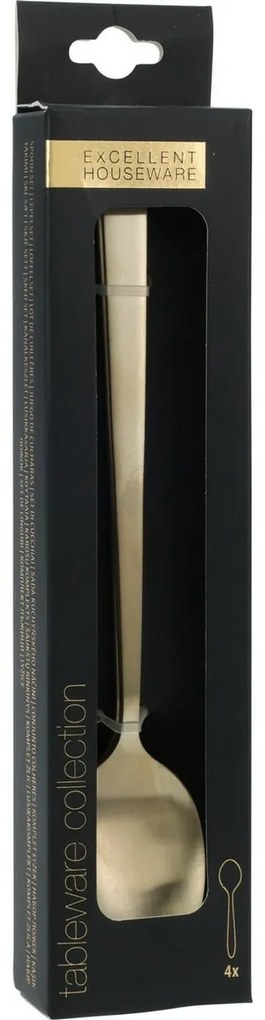 EH Arany koktélkanalak készlet 4 db, 18 cm, 18 cm