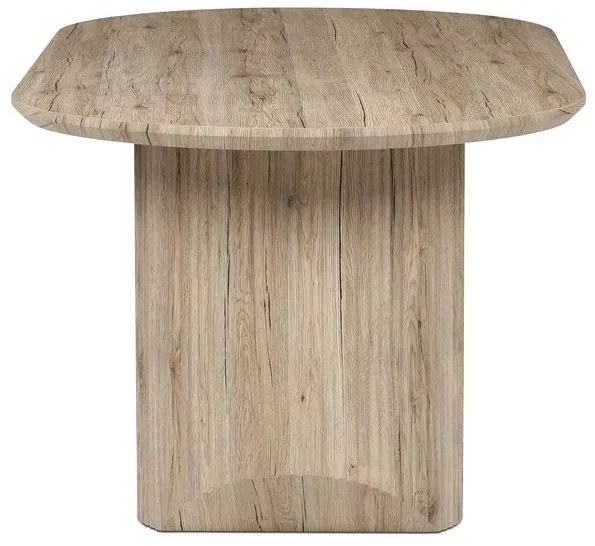 Étkezőasztal 200×100 cm, MDF, San Remo Tölgy. HT-W1578 SRE